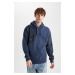 DEFACTO Oversize Fit Hooded Printed Sweatshirt