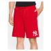 47 Brand Športové kraťasy New York Yankees Imprint 47 Helix Shorts Červená Regular Fit