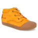 Barefoot členková obuv Koel4Kids - Avery Bio Nubuk Saffron oranžová