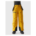 Chlapčenské lyžiarske nohavice 4F JUNIOR TROUSERS FNK-JAW23TFTRM360-71S-YELLOW