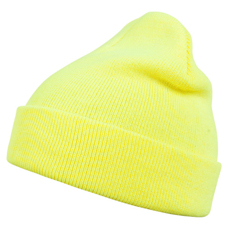 Basic Flap beanie neonyellow MSTRDS