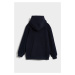 MIKINA GANT FLEECE FULL ZIP HOODIE EVENING BLUE