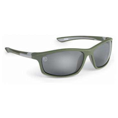 Fox okuliare sunglasses green silver grey lense