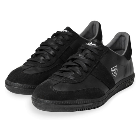 Botas Iconic Dark - Dámske kožené tenisky / botasky čierne, ručná výroba