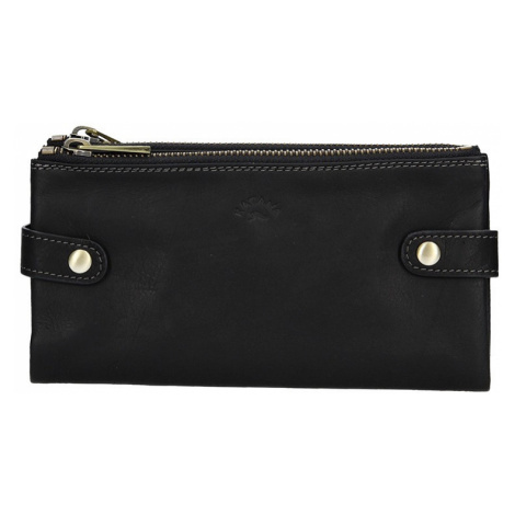 Dámska kožená peňaženka Katana Wendy - čierna