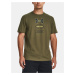 Under Armour T-Shirt UA M Branded GEL Stack SS-GRN - Men's