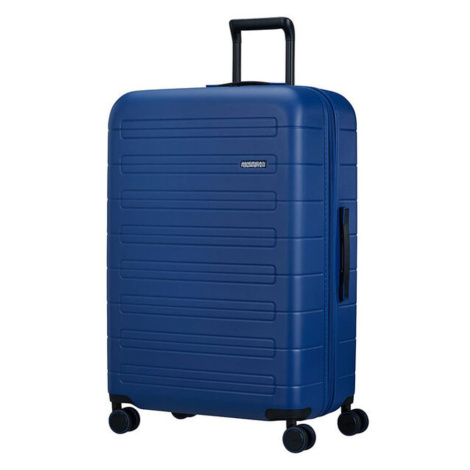 American Tourister Skořepinový cestovní kufr Novastream L EXP 103/121 l - tmavě modrá