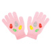 Detské zimné rukavičky New Baby Girl svetlo ružové, veľ:122 , 20C26094