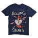 The Rolling Stones tričko Hackney Diamonds Heart Modrá