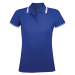 SOĽS Pasadena Women Damské polo tričko SL00578 Royal blue / White