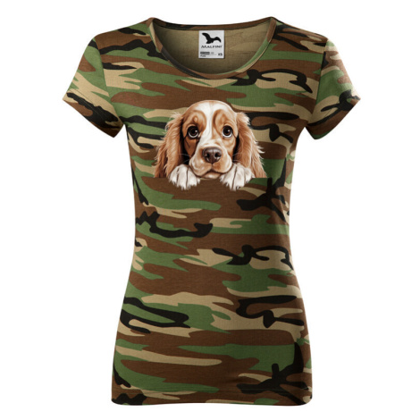 Dámské tričko Americký kokeršpaniel - tričko pre milovníkov psov