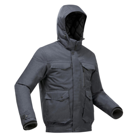 Pánska nepremokavá zimná bunda na turistiku SH100 X-Warm do -10 °C QUECHUA