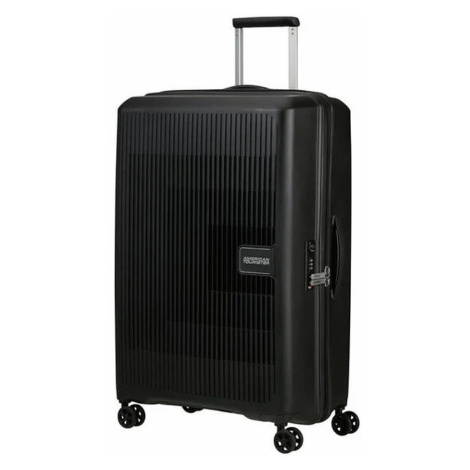 American Tourister Skořepinový cestovní kufr Aerostep L EXP 101,5/109 l - černá
