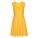 BEACH TIME Letné šaty  žltá