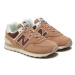 New Balance Sneakersy WL574DO2 Béžová