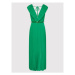Dixie Koktejlové šaty A836T024 Zelená Regular Fit