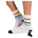 Yoclub Chlapčenské ponožky Stripes 3-Pack SKA-0157C-A300 Multicolour