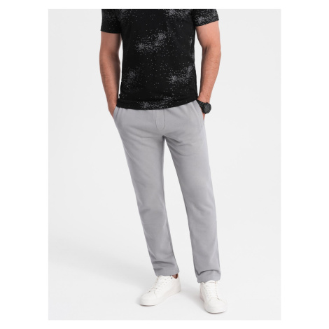 Ombre Men's sweatpants with unlined leg - gray