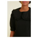 Trendyol Black Collar Detailed Dress