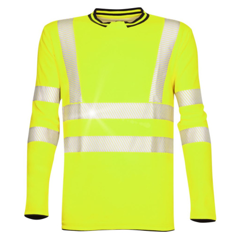 Ardon Reflexné tričko s dlhým rukávom SIGNAL - Žltá