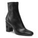 Max Mara Členková obuv Damierbootie 23479625336 Čierna