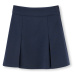 Dagi Navy Blue Interlock Short Skirt