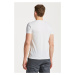 TRIČKO GANT SLIM PIQUE SS T-SHIRT WHITE