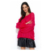 Numinou Woman's Sweater Nus47 Raspberry