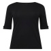 Lauren Ralph Lauren Plus Tričko 'JUDY'  čierna