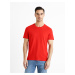 Červené pánske tričko Celio Tebase