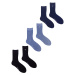 Yoclub Pánske ponožky Colours 3-Pack SKA-0127F-AA0B Multicolour