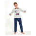 Pyjamas Cornette Young Boy 268/132 Chill length/yr 134-164 melange