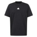 ADIDAS SPORTSWEAR Funkčné tričko 'BL SJ T Q1'  čierna / biela