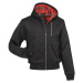 Lord Canterbury Winter Hooded Jacket Black