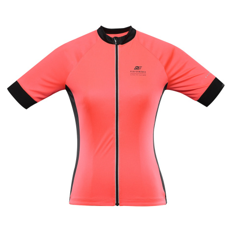 Women's cycling jersey ALPINE PRO SAGENA diva pink