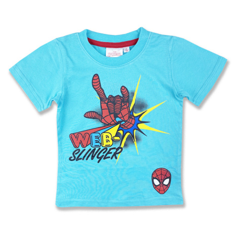 Detské tričko na krátky rukáv - Spiderman, tyrkysové Cactus Clone