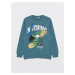 LC Waikiki Crew Neck Printed Long Sleeve Boys' T-Shirt