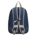 Beagles Modrý vodeodolný školský ruksak „Smile“ 11L