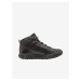 Čierne pánske kožené členkové topánky HELLY HANSEN Sierra LX