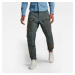 Nohavice - G-star RAW Steam ripstop o khaki farby