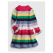 GAP Baby Striped Dress with Frills - Girls