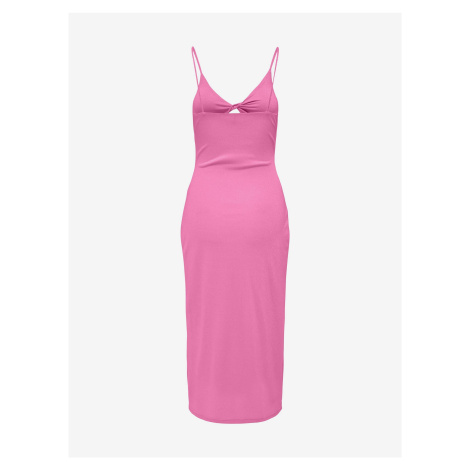 Letné a plážové šaty pre ženy ONLY - ružová