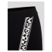 Čierna dámska úpletová sukňa KARL LAGERFELD Logo Knit Skirt