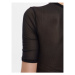 Calvin Klein Performance Funkčné tričko 00GWS3K116 Čierne rhodiované Cropped Fit