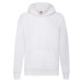 Biała bluza męska z kapturem Lightweight Hooded Sweat Fruit of the Loom