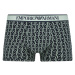 Pánske boxerky 3Pack 112130 4R717 tm. modrá so zelenou - Emporio Armani