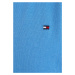 TOMMY HILFIGER Tričko 'Essential'  námornícka modrá / modrá melírovaná / červená / biela