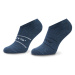 Levi's® Súprava 2 párov kotníkových ponožiek unisex 701203953 Modrá