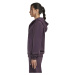 Build Your Brand Dámska mikina na zips BY290 Plum Purple