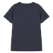 COLOR KIDS-T-shirt W. Print - S/S, total eclipse Modrá